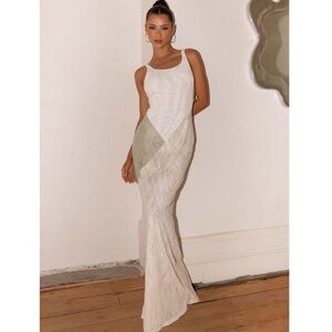 Peppermayo Exclusive Twilight Dreams Maxi Dress - Ivory